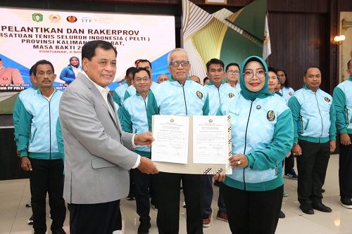 Erlina Resmi Pimpin PELTI Kalbar untuk Periode 2025-2029