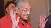 Perdana Menteri Malaysia Mahatir Moehammad resmi mengundurkan diri.