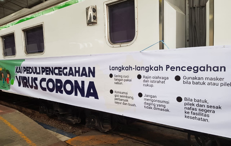 Kereta Kesehatan KAI di Jadwalkan Keliling Pulai Jawa Untuk berikan Layanan dan Antisipasi Penyebaran Virus Corona
