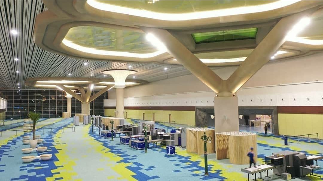 Luas bangunan YIA sangat mendukung untuk melakukan Physical Distancing dibandingkan saat di Bandara Adi Sutjipto. (Foto: BandaraYogyakarta)