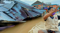 Banjir di Kabupaten OKU Selatan