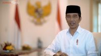 Presiden Joko Widodo mengucapkan Selamat Hari Raya Idul Fitri 1 Syawal 1441H. (Foto: BPMI)