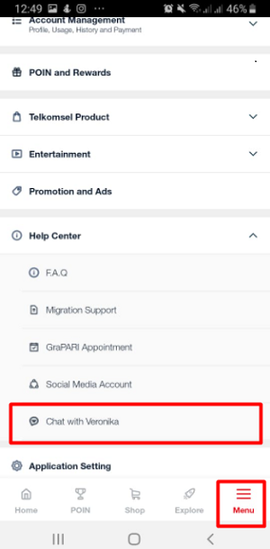Cara Tanya Veronika Asisten Virtual Telkomsel Via Aplikasi MyTelkomsel