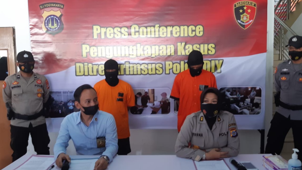 Press Conference ungkap kasus memperniagakan satwa yang dilindungi Ditreskrimsus Polda DIY