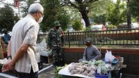 Gubernur Jawa Tengah Ganjar Pranowo berkunjung ke Pasar Puri Baru Kabupaten Pati