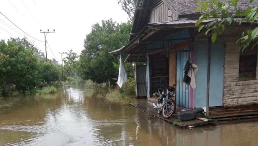 Update Daerah Terdampak Banjir di Kabupaten Katingan Provinsi Kalimantan Tengah