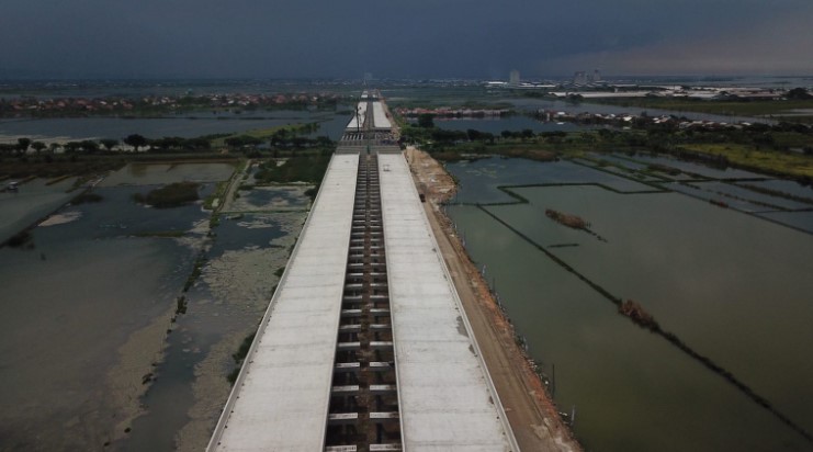 Proses Pembangunan Tol Semarang Demak