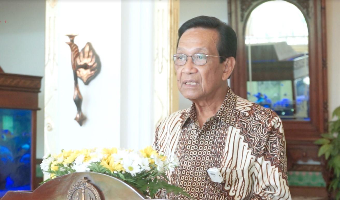 Gubernur Daerah Istimewa Yogyakarta Sri Sultan Hamengku Buwono X selaku Ketua Majelis Pembimbing Daerah Gerakan Pramuka DIY