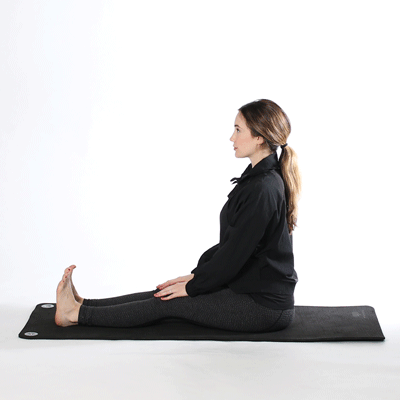 Ilustrasi Gerakan Hamstring stretch