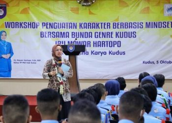 Bunda Generasi Berencana Kudus Mawar Hartopo Memberikan Workshop Penguatan Karakter Berbasis Mindset