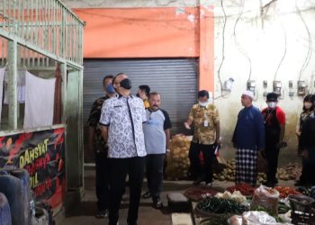 Bupati Purworejo RH Agus Bastian Sidak Pasar Kutoarjo