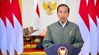 Presiden Joko Widodo menyampaikan keterangan pers terkait tragedi di Stadion Kanjuruhan, di Istana Kepresidenan Bogor