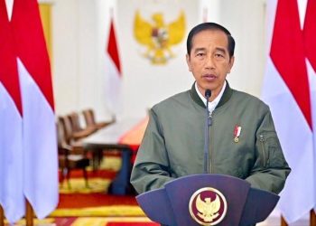 Presiden Joko Widodo menyampaikan keterangan pers terkait tragedi di Stadion Kanjuruhan, di Istana Kepresidenan Bogor