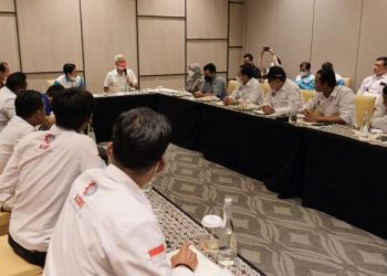 Ganjar Pranowo Temui Serikat Buruh