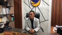 Ketua DPP Partai Nasdem Willy Aditya ditemui di Gedung DPR RI, Senayan