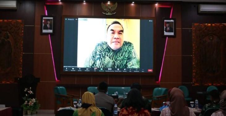 Bupati Blora Arief Rohman pada konsultasi publik rancangan awal rencana kerja pemerintah daerah Kabupaten Blora 2024
