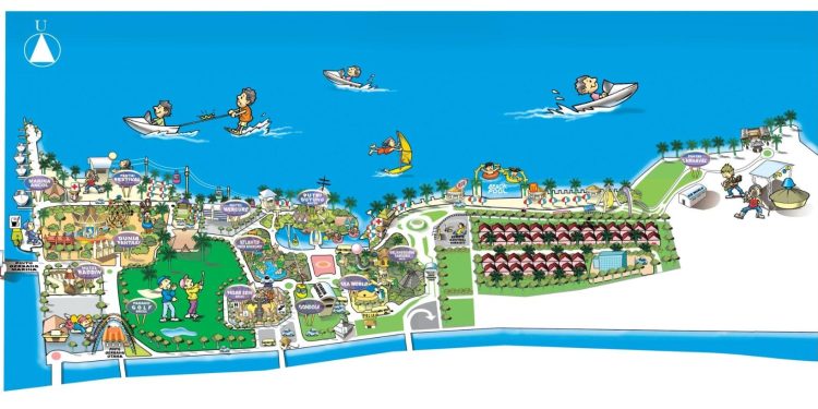 Denah Lokasi Taman Impian Jaya Ancol