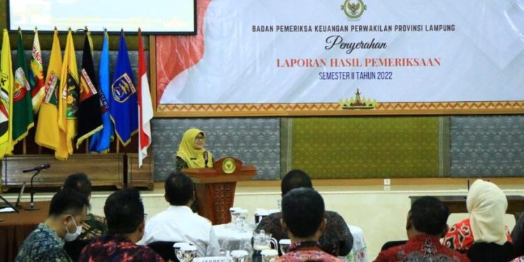 Laporan Hasil Pemeriksaan Keuangan Pemprov Lampung Semester II 2022