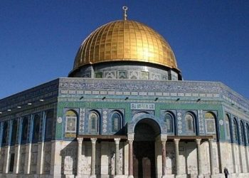 Masjid Qubbat As-Sakhrah di Yerusalem, Palestina