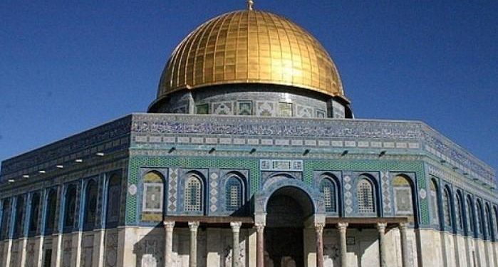 Masjid Qubbat As-Sakhrah di Yerusalem, Palestina