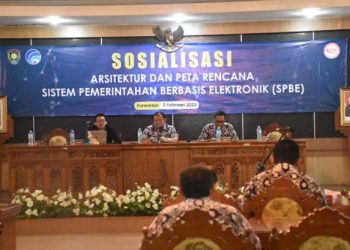 Dinas Kominfostasandi Sosialisasikan SPBE bagi Perangkat Daerah Purworejo