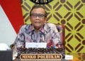 Menteri Koordinator Bidang Polhukam Prof Dr Mohammad Mahfud MD