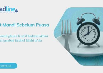 Niat mandi keramas sebelum puasa