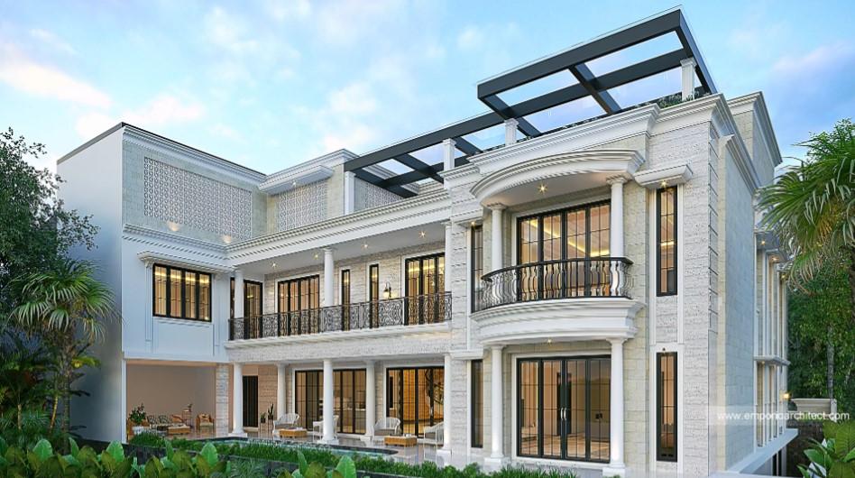 Desain Arsitek rumah mewah