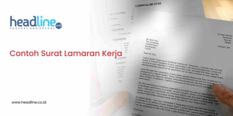 contoh surat lamaran kerja yang baik dan benar fresh graduate