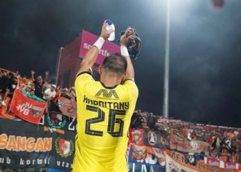 Andritany kiper sekaligus kapten persija jakarta