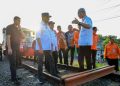 Ganjar Meninjau Stasiun Purworejo