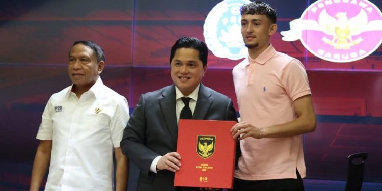 Konferensi Pers PSSI di Stadion Utama Gelora Bung Karno