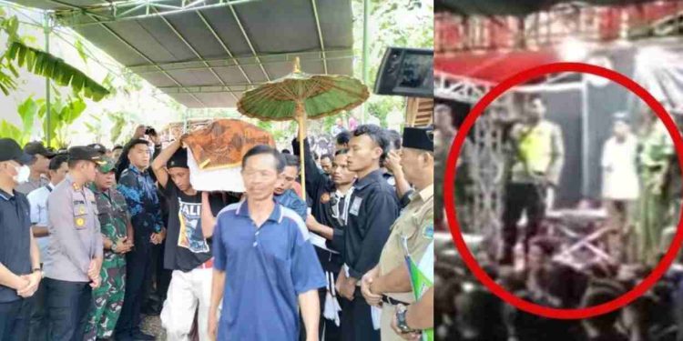 Prosesi Pemakaman Aldi Apriyanto Korban Terkena Peluru Senjata Bripka MK