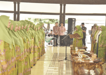 acara Pelantikan, Harlah Muslimat NU Ke-77 Dan Halal Bihalal Pengurus PC Muslimat NU Kabupaten Lumajang