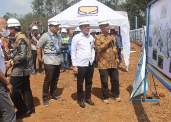 Kementerian Pendidikan Kebudayaan Riset dan Teknologi RI memulai pembangunan kampus baru Politeknik Maritim Negeri Indonesia di Desa Wringin Putih