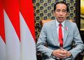 Presiden Joko Widodo menyampaikan keterangannya yang disiarkan langsung melalui kanal YouTube Sekretariat Presiden