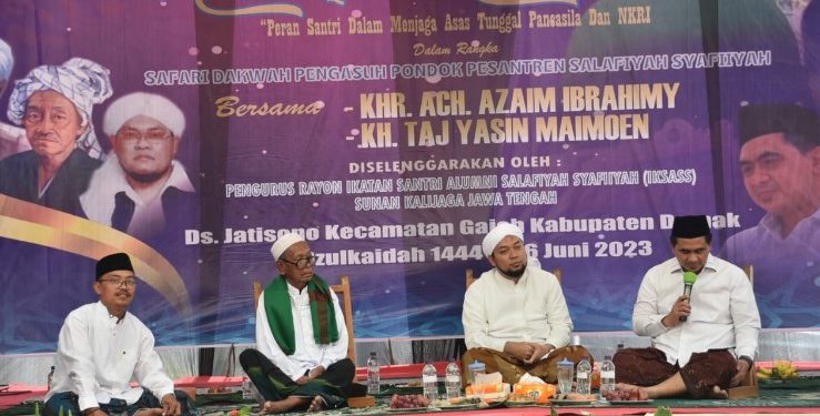 Safari Dakwah Pengasuh Pondok Pesantren Salafiyah Syafiiyah