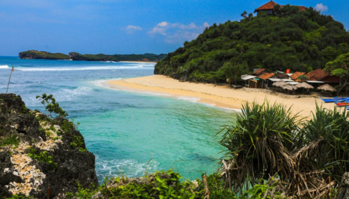 pantai ngandong gunung kidul