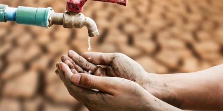 Ilustrasi krisis air bersih Bantul