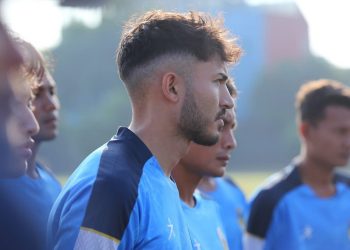 Pemain asing PSIM Jogja Andreas Andy Campollo Esswein