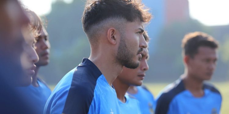 Pemain asing PSIM Jogja Andreas Andy Campollo Esswein