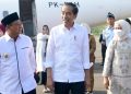 Presiden Joko Widodo dan Ibu Iriana Joko Widodo melakukan kunjungan kerja ke Kota Pekalongan, Provinsi Jawa Tengah