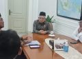 Wakil Presiden Ma'ruf Amin menerima Menko PMK Muhadjir Effendy di Istana Wakil Presiden
