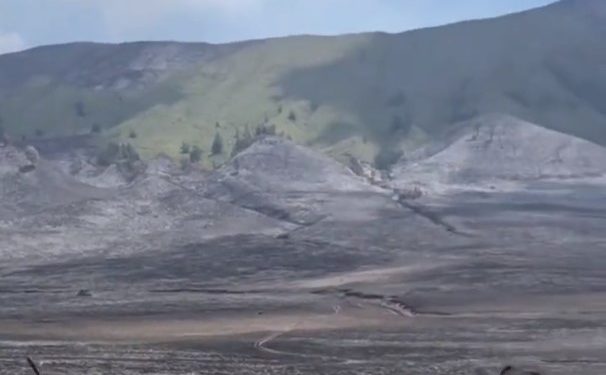 Dampak Kebakaran Bromo