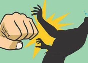 Ilustrasi pemukulan dan kekerasan fisik