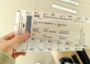 Jam Perjalanan Kereta Bandara YIA - Stasiun Tugu Waktu Terdekat