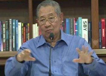 Ketua Majelis Tinggi Demokrat Susilo Bambang Yudhoyono (SBY)