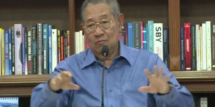 Ketua Majelis Tinggi Demokrat Susilo Bambang Yudhoyono (SBY)