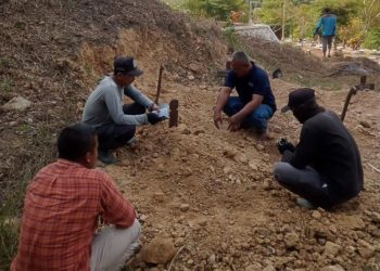 Pemakaman 2 orang bayi yg di temukan di kali buntung kaliwinih krasaan jogotirto berbah