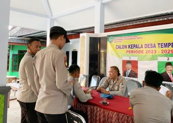 Pengamanan Pilkades Lumajang